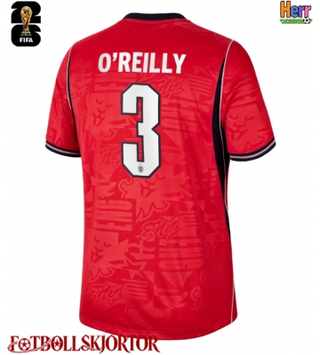 England Nico O'Reilly #3 Bortatröja VM 2026 Kortärmad